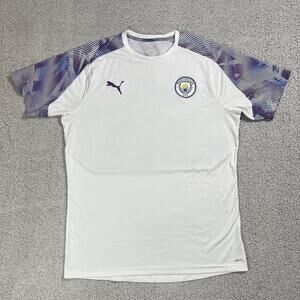 Manchester City Jersey Mens XL Puma 2019 Training Top Soccer Football